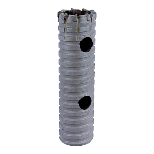 Use with rebar adaptor to drill through in-situ rebar when drilling into reinforced concrete. NOTE: FOR ROTARY MODE ONLY. 