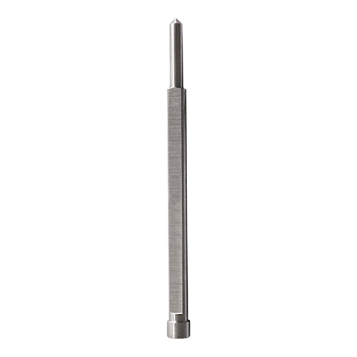 A pilot pin is used with broaching cutters in order to centre the bit when drilling.  