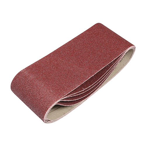 Manufactured using a heat resistant cloth backing and premium quality aluminium oxide grit, TIMCO sanding belts have been designed to maintain sanding performance, prolong lifespan and meet the extreme requirements of modern belt sanders.