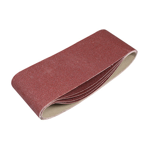 Manufactured using a heat resistant cloth backing and premium quality aluminium oxide grit, TIMCO sanding belts have been designed to maintain sanding performance, prolong lifespan and meet the extreme requirements of modern belt sanders.