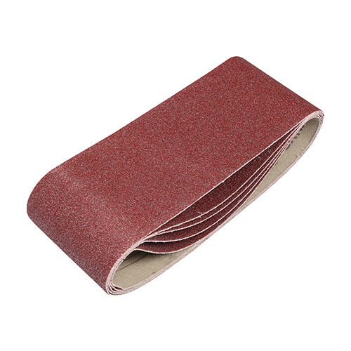 Manufactured using a heat resistant cloth backing and premium quality aluminium oxide grit, TIMCO sanding belts have been designed to maintain sanding performance, prolong lifespan and meet the extreme requirements of modern belt sanders.