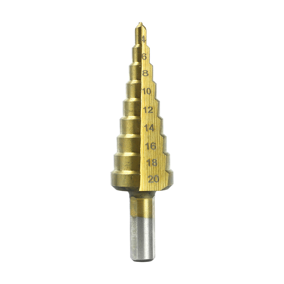 Ideal for drilling, enlarging or de-burring a precise hole into thin materials such as alloy and non-alloy metals up to a thickness of 4mm.