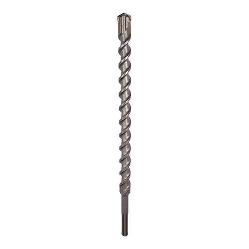 For drilling large diameter holes in concrete, stone and masonry. Suitable for use in large rotary hammers with the SDS Max tool holder system. 