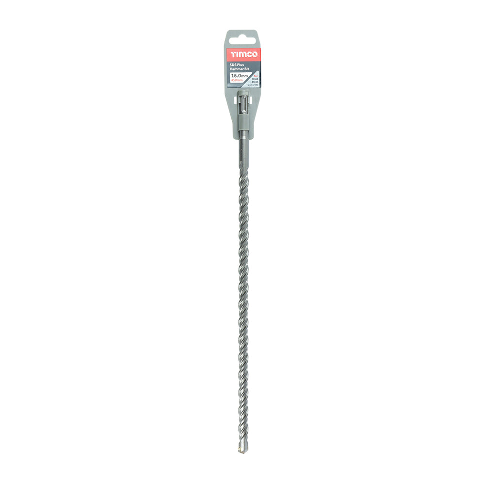 A high quality, cost effective drill bit suitable for use in rotary hammers with the SDS plus tool system. 