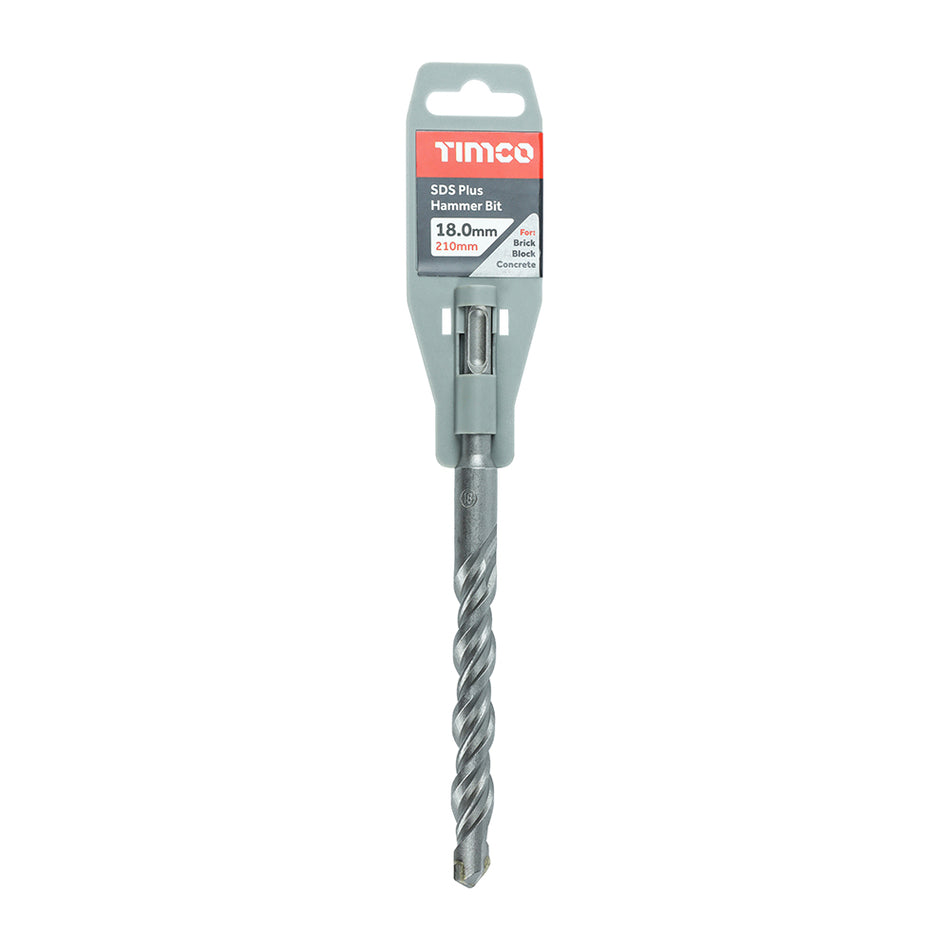 A high quality, cost effective drill bit suitable for use in rotary hammers with the SDS plus tool system. 