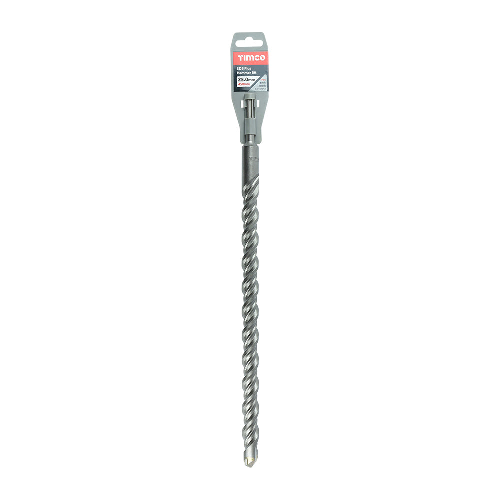 A high quality, cost effective drill bit suitable for use in rotary hammers with the SDS plus tool system. 