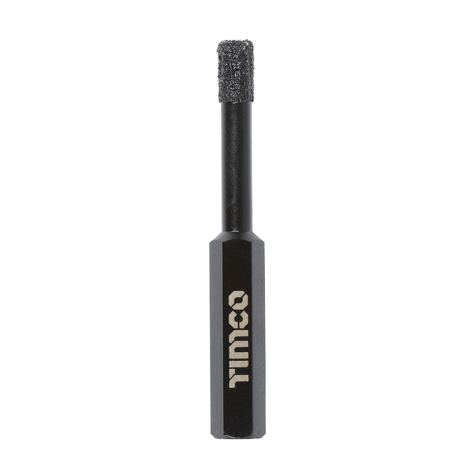 Ideal for drilling a clean hole into hard materials such as ceramics, porcelain, marble and slate. 