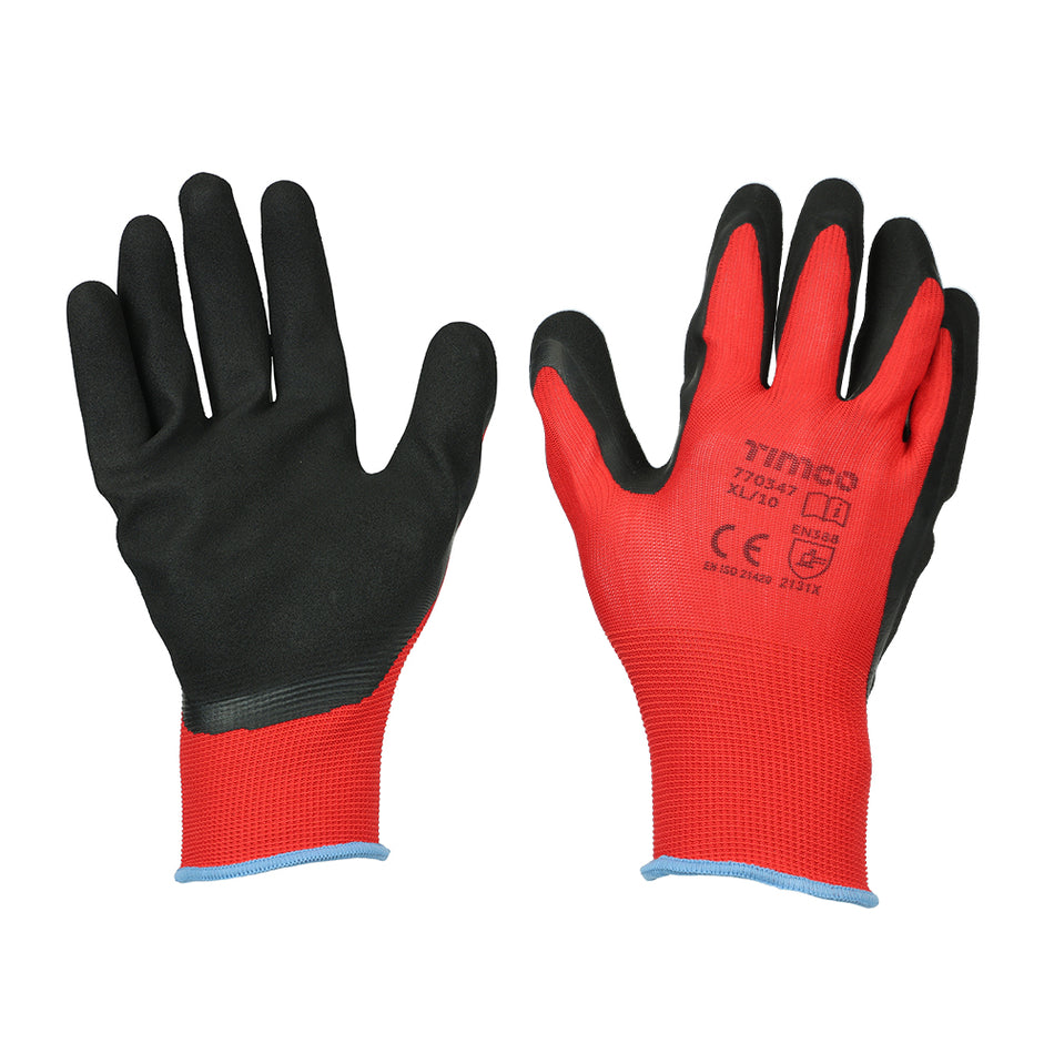 A highly flexible and extremely comfortable glove. Excellent breathability with good grip and anti-slip properties.