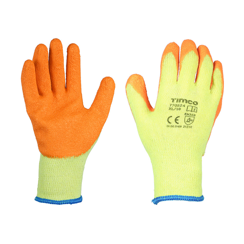 An economic general use glove with good grip ideal for construction, manufacturing, landscaping, warehousing, farming and many more.