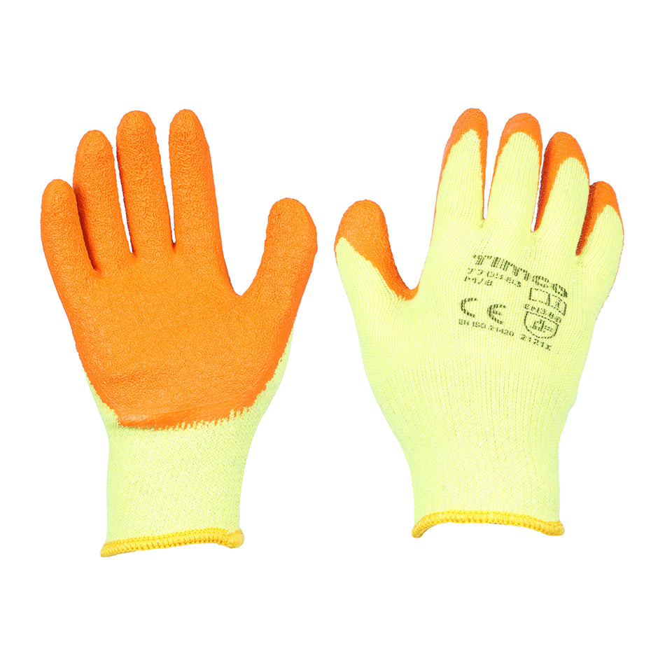 An economic general use glove with good grip ideal for construction, manufacturing, landscaping, warehousing, farming and many more.