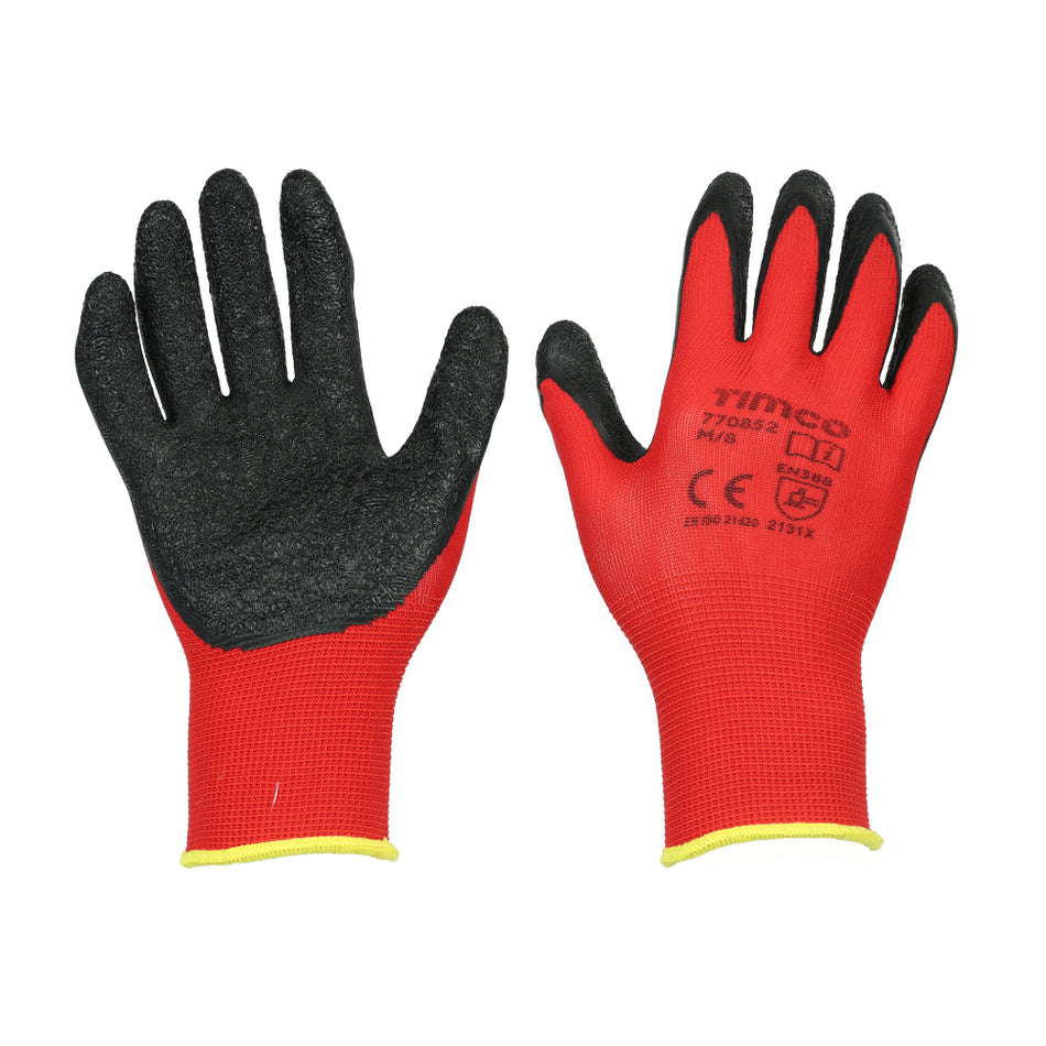 A strong general purpose glove with excellent grip and durability. Tight fitting for improved dexterity.