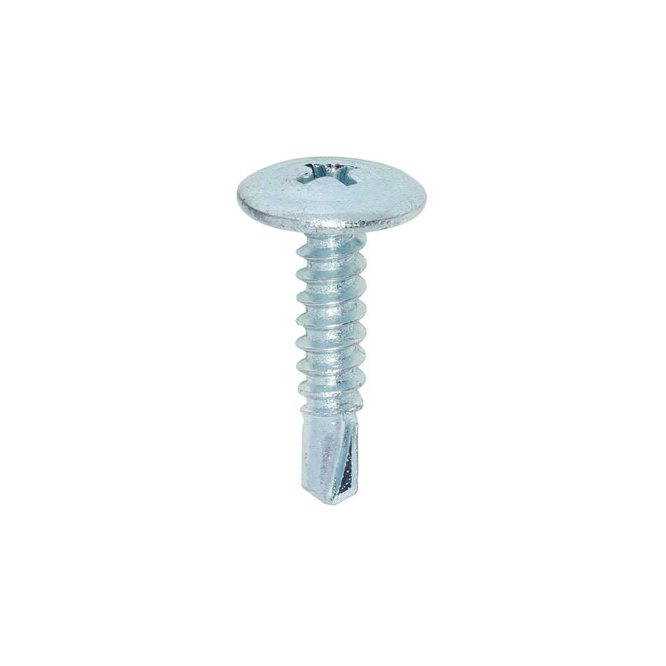 Used when constructing drywall track and ceiling track systems to stitch the track together (Max. 3.0mm) without the need to pre-drill a hole. 