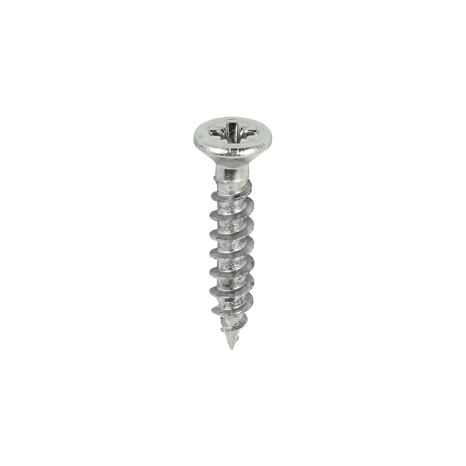 Classic Multi-Purpose Screw featuring a reduced 5mm head for specific use with continuous/piano hinges. NOTE: Sharp point only.