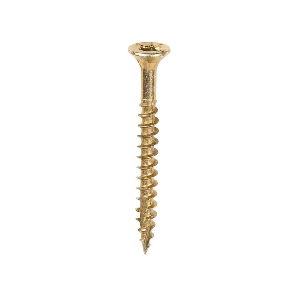 A premium multi-material screw featuring the award winning C2 twin-cut technology. The dual angle partial thread and high torque TX drive ensures maximum clamping strength on every fixing. Designed to prevent the timber from â€˜jackingâ€™ apart when fastening timber to timber. Ideal for applications such as timber studwork, panelling, roof and decking framework.