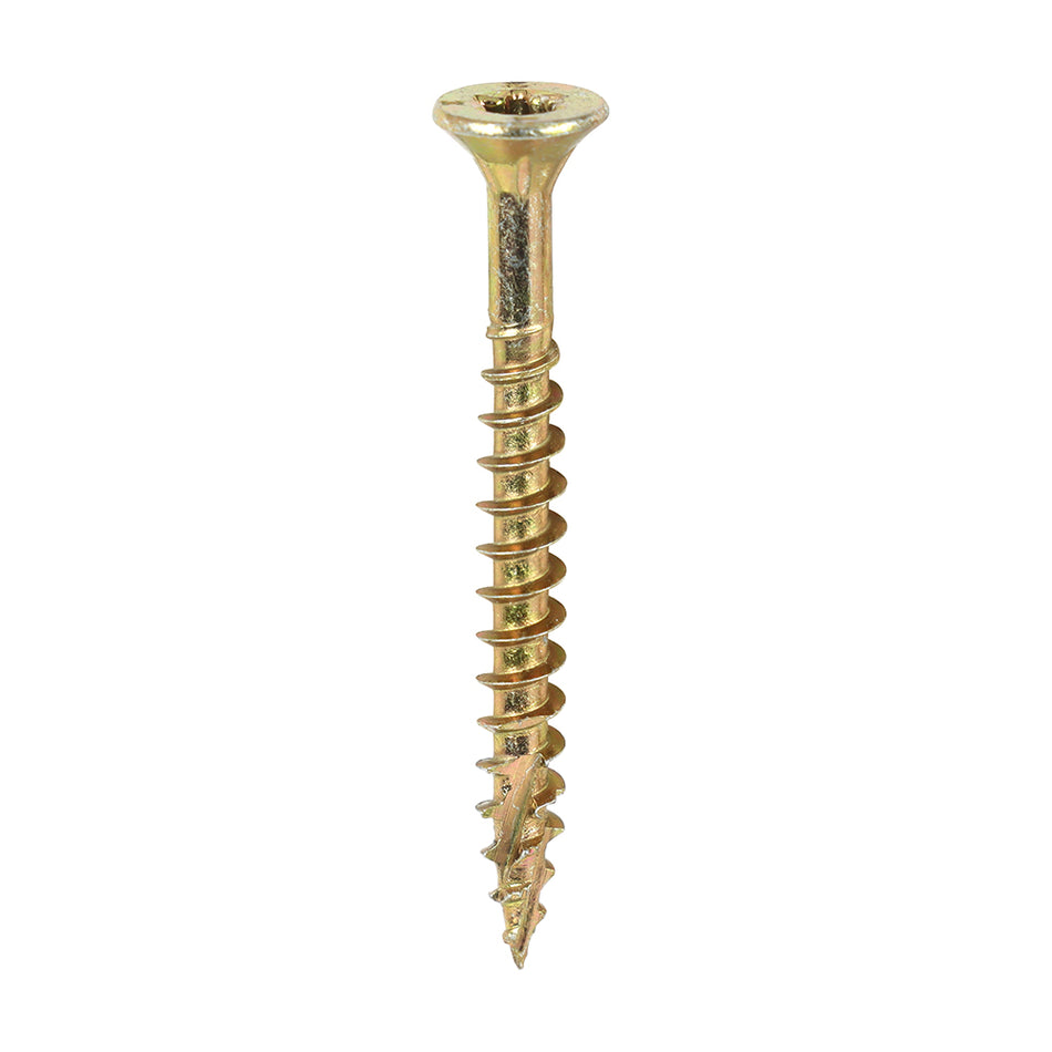 A premium multi-material screw featuring the award winning C2 twin-cut technology. The dual angle partial thread and high torque TX drive ensures maximum clamping strength on every fixing. Designed to prevent the timber from â€˜jackingâ€™ apart when fastening timber to timber. Ideal for applications such as timber studwork, panelling, roof and decking framework.