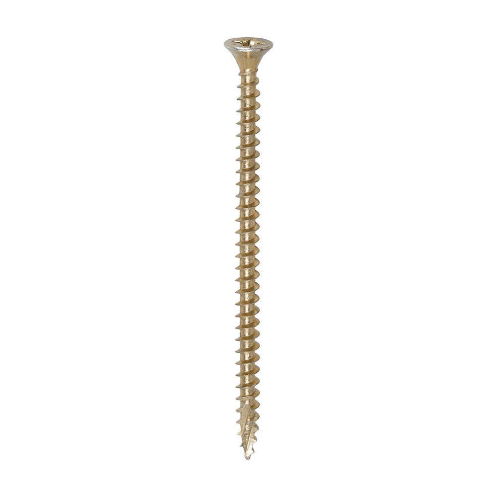 A premium multi-material screw featuring the award winning C2 twin-cut technology. The dual angle full thread design ensures maximum pull-out strength on every fixing. Ideal for applications when optimum holding force is required such as hinges, brackets and high load environments.