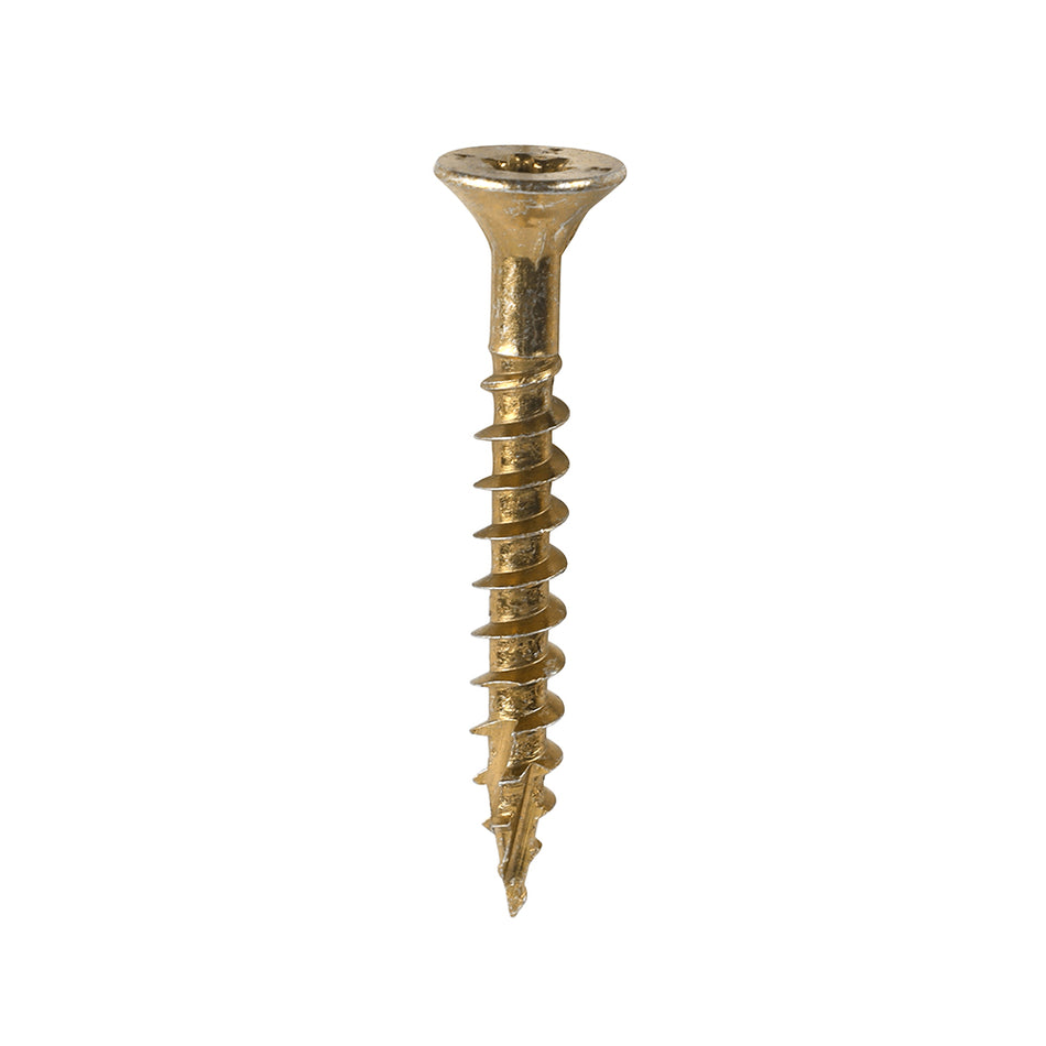 A premium multi-material screw featuring the award winning C2 twin-cut technology. The dual angle partial thread and high torque TX drive ensures maximum clamping strength on every fixing. Designed to prevent the timber from â€˜jackingâ€™ apart when fastening timber to timber. Ideal for applications such as timber studwork, panelling, roof and decking framework.