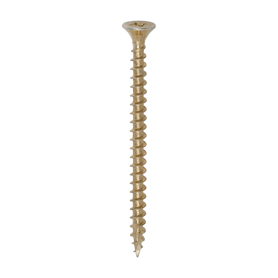 A premium multi-material screw featuring the award winning C2 twin-cut technology. The dual angle full thread design ensures maximum pull-out strength on every fixing. Ideal for applications when optimum holding force is required such as hinges, brackets and high load environments.