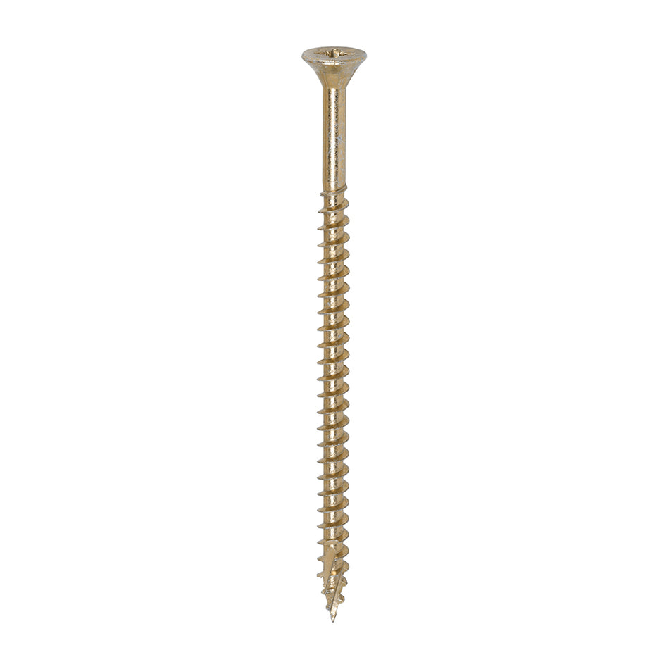 A premium multi-material screw featuring the award winning C2 twin-cut technology. The dual angle full thread design ensures maximum pull-out strength on every fixing. Ideal for applications when optimum holding force is required such as hinges, brackets and high load environments.