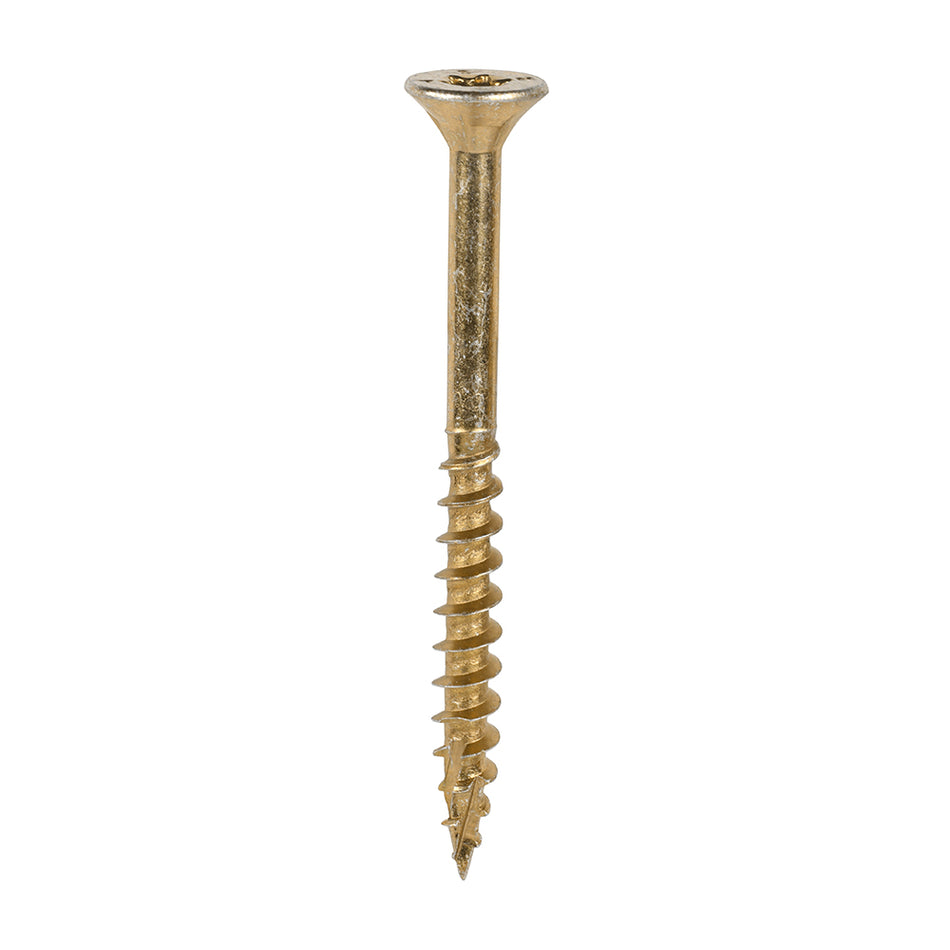 A premium multi-material screw featuring the award winning C2 twin-cut technology. The dual angle partial thread and high torque TX drive ensures maximum clamping strength on every fixing. Designed to prevent the timber from â€˜jackingâ€™ apart when fastening timber to timber. Ideal for applications such as timber studwork, panelling, roof and decking framework.