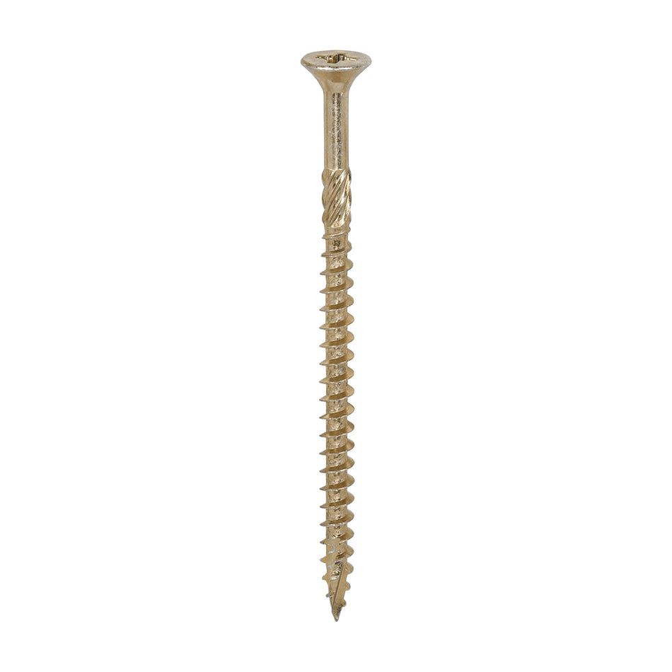 A premium multi-material screw featuring the award winning C2 twin-cut technology. The dual angle full thread design ensures maximum pull-out strength on every fixing. Ideal for applications when optimum holding force is required such as hinges, brackets and high load environments.