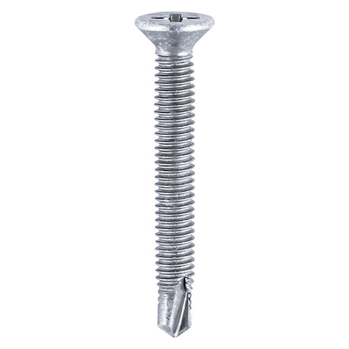 An alternative to the self-tapping thread version. This metric threaded screw has multiple uses for fitting a variety of hardware to frames where there is a steel reinforcement present. 