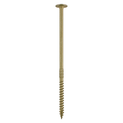 Designed as an alternative to the traditional coach screw mainly used for timber to timber applications. Wafer head for improved clamping and a low profile finish. Coated with a patented multi-layer corrosion resistant plating to withstand 1,000 hours salt spray test, this screw is ideal for external applications. 