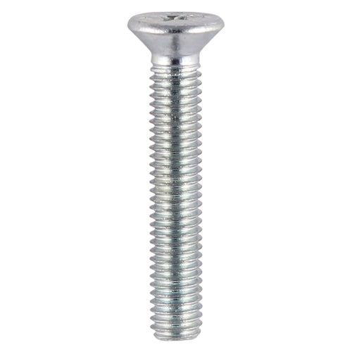 A countersunk metric threaded machine screw used for fastening handles or espagnolettes into pre-defined holes in frames. 