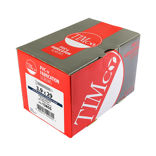 For attaching friction stays with countersunk holes to steel reinforced PVCu frames. Stainless steel should be used where there is a corrosive environment.