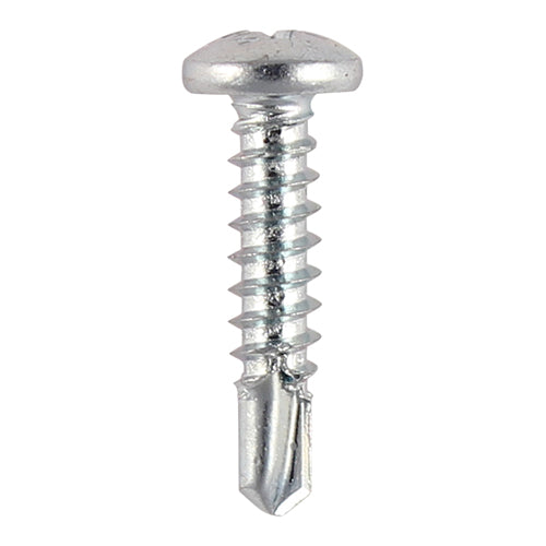 A light duty metal to metal screw with a phillips recess used for interior applications. 