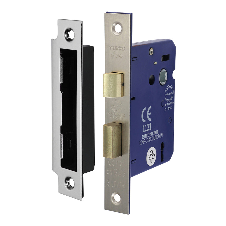 A medium security sashlock that is ideal for use in domestic and commercial applications. The lock features a medium duty spring mechanism and is recommended to be used with sprung door handles.