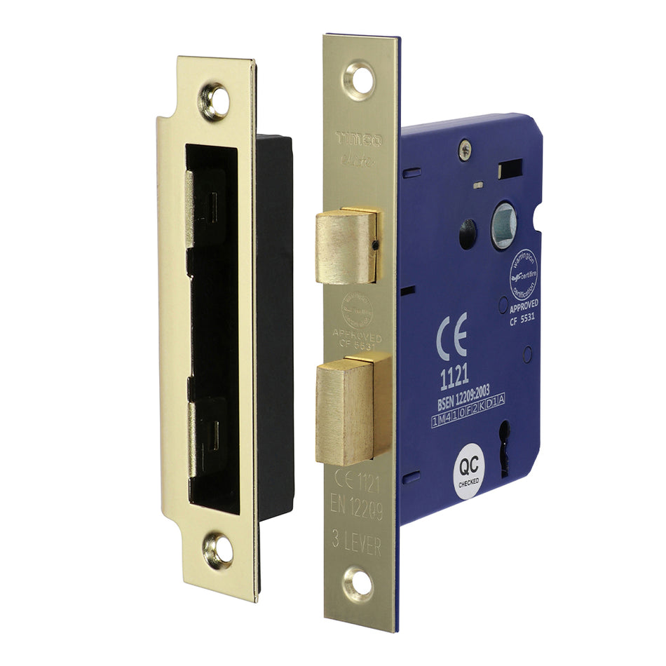 A medium security sashlock that is ideal for use in domestic and commercial applications. The lock features a medium duty spring mechanism and is recommended to be used with sprung door handles.