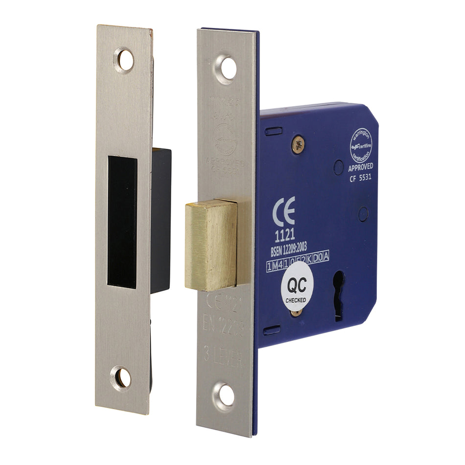 A medium security deadlock that is ideal for use in domestic and commercial applications. 