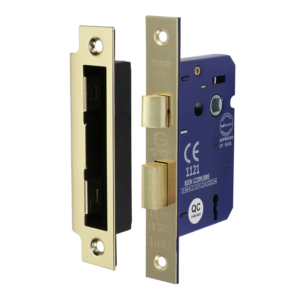 A medium security sashlock that is ideal for use in domestic and commercial applications. The lock features a medium duty spring mechanism and is recommended to be used with sprung door handles.