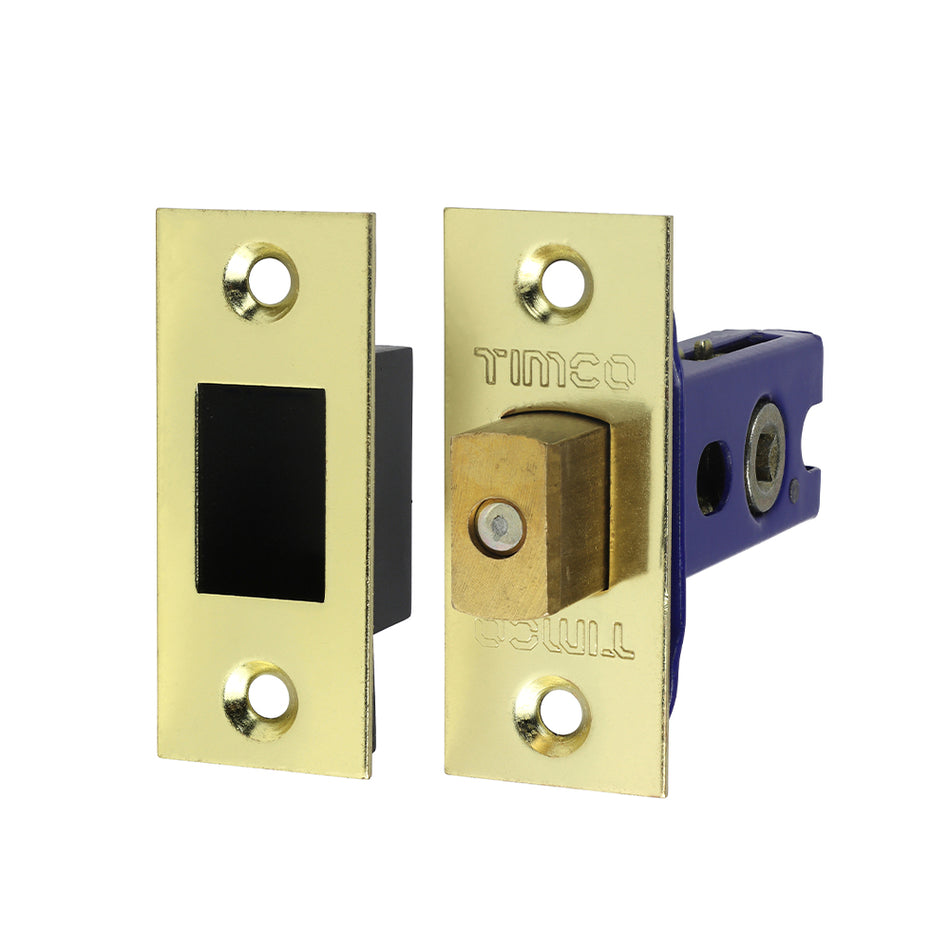 A heavy duty architectural pattern tubular deadbolt for use in high use domestic and commercial applications. The deadbolt is to be used in conjunction with a bathroom turn that has a 5mm spindle.