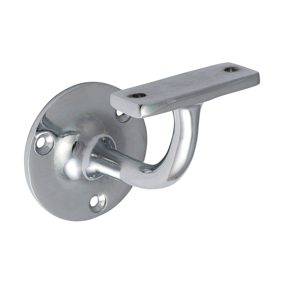 Ideal for securing timber handrails to the wall. High quality plated finishes for a decorative feature.