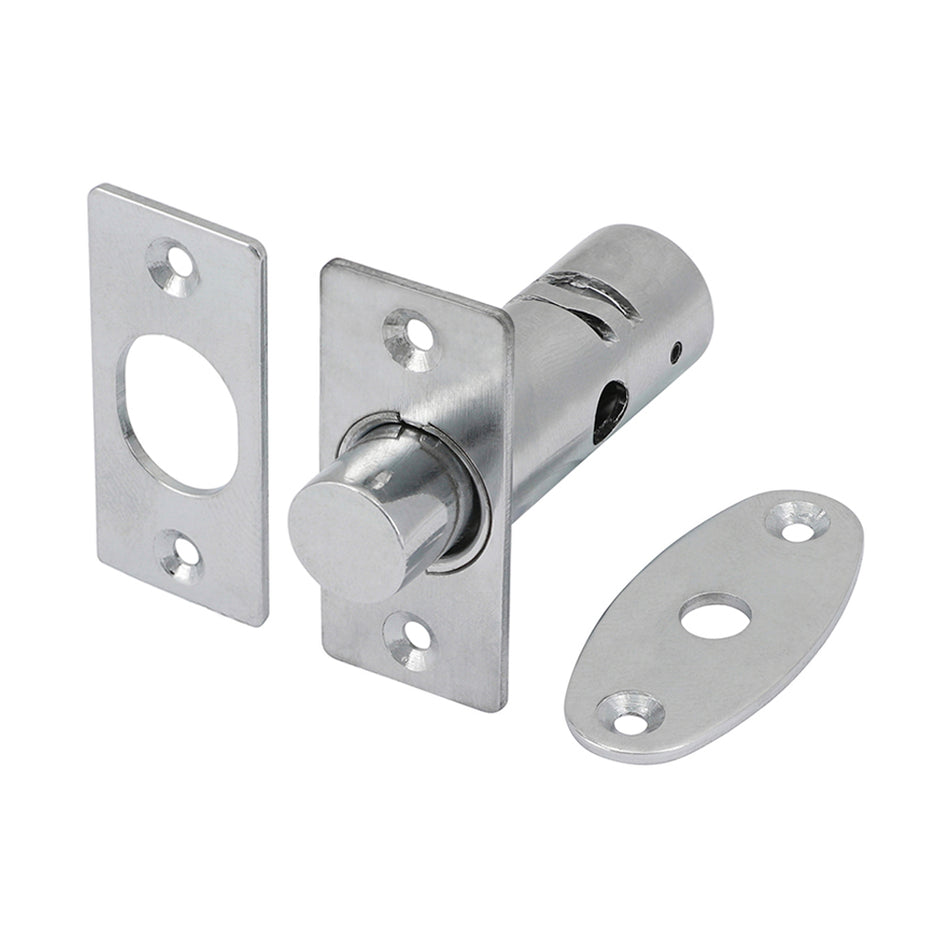 Window rack bolts are an ideal way to increase security on timber windows. They are morticed into the window and operated by a spline key that throws the bolt into the frame. For optimum security it is recommended that he bolts or fitted to the top and the bottom of the window.