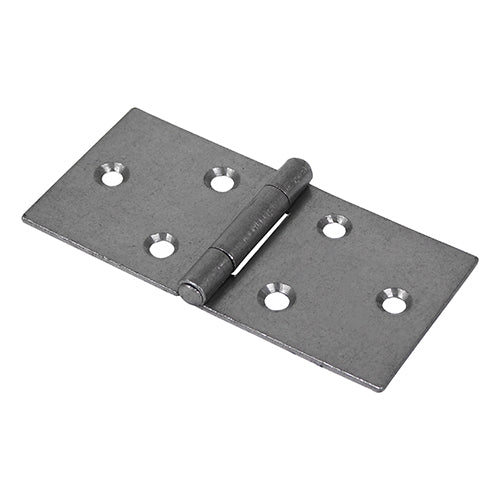 Steel backflap hinges are ideal for a wide variety of applications where a hinge is required be screwed to the face of the door, commonly when the door material is too thin for butt hinges.