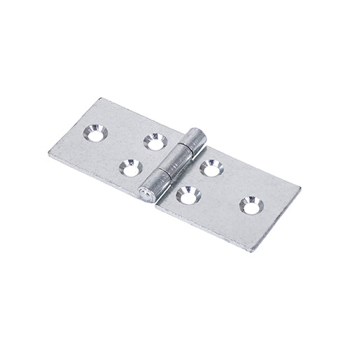 Steel backflap hinges are ideal for a wide variety of applications where a hinge is required be screwed to the face of the door, commonly when the door material is too thin for butt hinges.