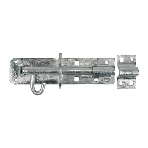 Brenton padbolts are used for securing flush mounted gates and shed doors in domestic and light commercial applications. They are pad-lockable and fixed with carriage bolts for added security. Fixings not included. 