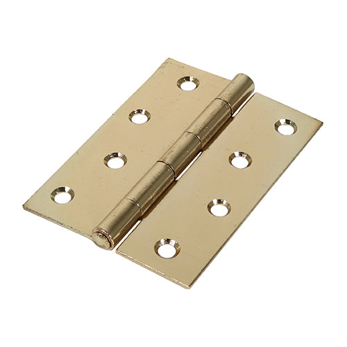 Cranked steel butt hinges with a fixed pin that are ideal for use on light duty internal applications.