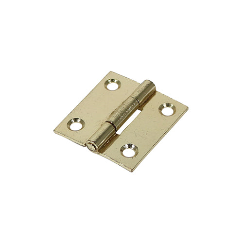 Cranked steel butt hinges with a fixed pin that are ideal for use on light duty internal applications.