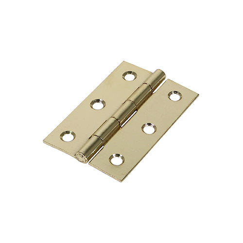 Cranked steel butt hinges with a fixed pin that are ideal for use on light duty internal applications.