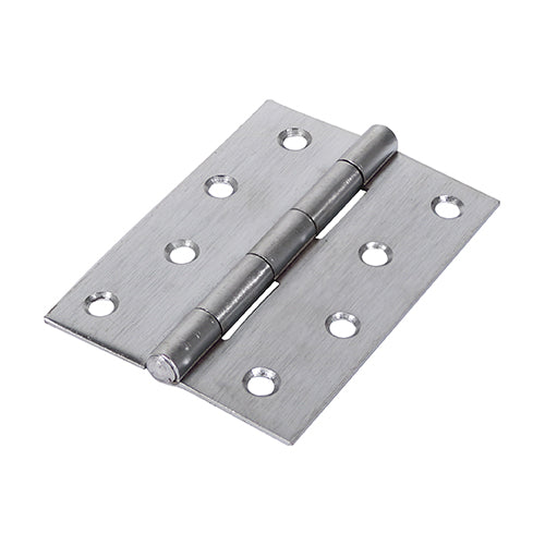 Cranked steel butt hinges with a fixed pin that are ideal for use on light duty internal applications.