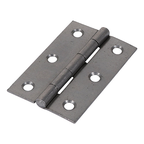 Cranked steel butt hinges with a fixed pin that are ideal for use on light duty internal applications.