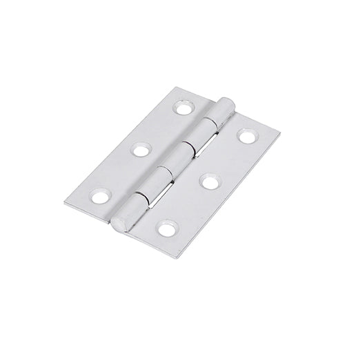 Cranked steel butt hinges with a fixed pin that are ideal for use on light duty internal applications.