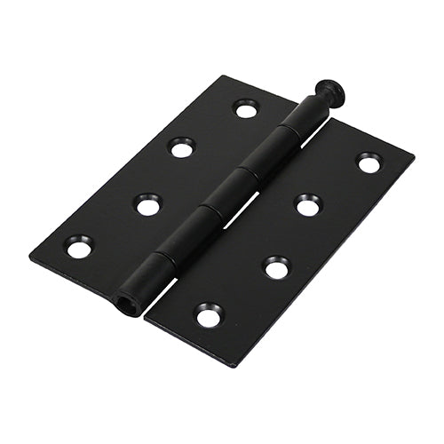 Cranked steel butt hinges with a loose pin that are ideal for use on light duty internal applications.  The hinge features a removable pin to enable quick door hanging and removal at a later date.