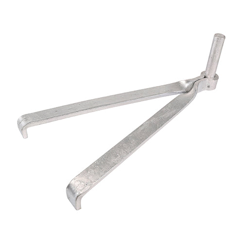 Gate hooks to build are used for embedding in between layers of the post brickwork and can be used with straight and cranked hook and band hinges. No fixings required.