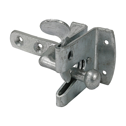 Automatically latches when the gate is shut and are pad-lockable for added security. Ideal for use in heavy domestic, commercial and agricultural applications. Fixings not included.  