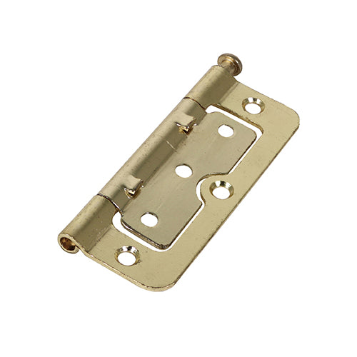 Hurlinges enable quick door fitting as they require no morticing into the door or frame. They feature lugs on the knuckle for quick and simple lining up. The hinge features a removable pin to enable quick door hanging and removal at a later date.